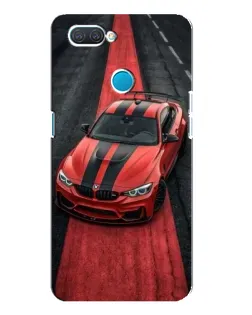 Чехол для OPPO A12 с картинкой «BMW на красной дорожке» Чехол для OPPO A12 с картинкой «BMW на красной дорожке»