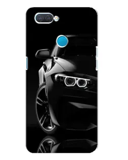 Чехол для OPPO A12 с картинкой «Черная BMW — профиль» Чехол для OPPO A12 с картинкой «Черная BMW — профиль»