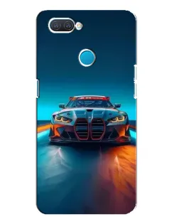 Чехол для OPPO A12 с картинкой «BMW — огни неона» Чехол для OPPO A12 с картинкой «BMW — огни неона»