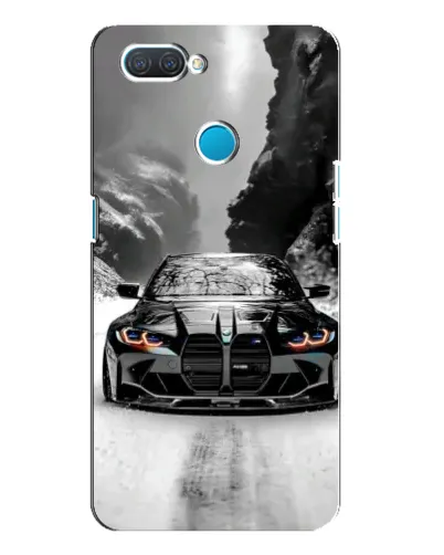 Чехол для OPPO A12 с картинкой «BMW — акварельный дрифт» Чехол для OPPO A12 с картинкой «BMW — акварельный дрифт»