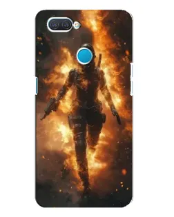 Чехол для OPPO A12 с картинкой «BMW — скорость в дожде» Чехол для OPPO A12 с картинкой «BMW — скорость в дожде»