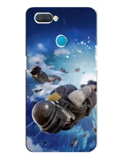 Чехол для OPPO A12 с картинкой «Десант PUBG — прыжок» Чехол для OPPO A12 с картинкой «Десант PUBG — прыжок»