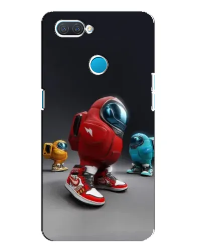 Чехол для OPPO A12 с картинкой «Among Us — 3D стиль»