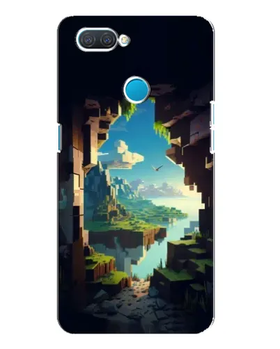 Чехол для OPPO A12 с картинкой «Вид из пещеры»