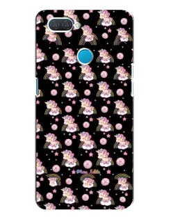 Чехол для OPPO A12 с картинкой «Magic Unicorn паттерн» Чехол для OPPO A12 с картинкой «Magic Unicorn паттерн»