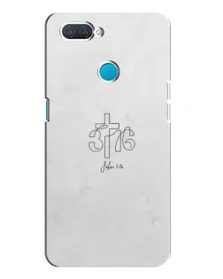 Чехол для OPPO A12 с картинкой «Иоанна 3:16 Крест» Чехол для OPPO A12 с картинкой «Иоанна 3:16 Крест»