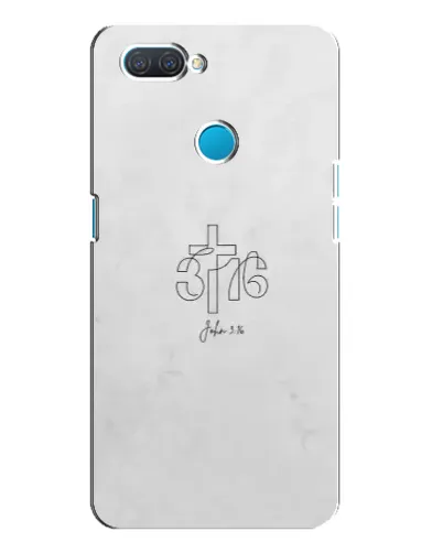 Чохол для OPPO A12 з картинкою «Івана 3:16 Хрест» Чохол для OPPO A12 з картинкою «Івана 3:16 Хрест»