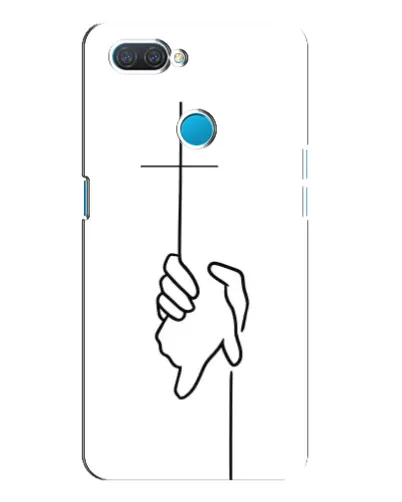 Чохол для OPPO A12 з картинкою «Рука тримає» Чохол для OPPO A12 з картинкою «Рука тримає»