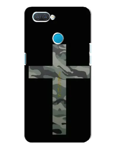Чохол для OPPO A12 з картинкою «Мілітарі Хрест» Чохол для OPPO A12 з картинкою «Мілітарі Хрест»