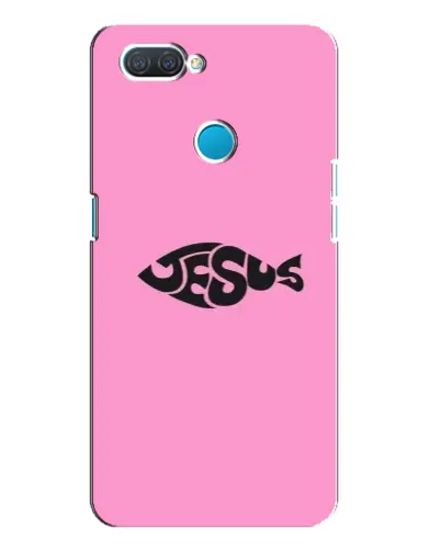 Чохол для OPPO A12 з картинкою «Рожевий символ Jesus» Чохол для OPPO A12 з картинкою «Рожевий символ Jesus»