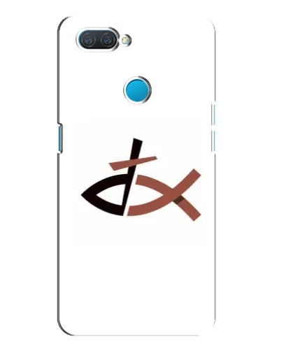 Чохол для OPPO A12 з картинкою «Риба та хрест» Чохол для OPPO A12 з картинкою «Риба та хрест»