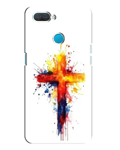 Чохол для OPPO A12 з картинкою «Акварельний хрест» Чохол для OPPO A12 з картинкою «Акварельний хрест»