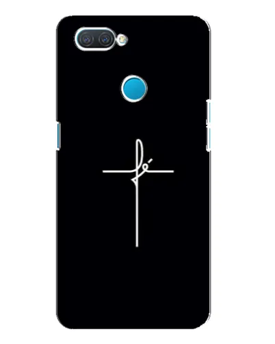 Чехол для OPPO A12 с картинкой «Тонкий крест» Чехол для OPPO A12 с картинкой «Тонкий крест»