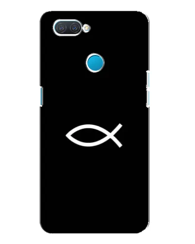Чехол для OPPO A12 с картинкой «Символ рыбы Jesus» Чехол для OPPO A12 с картинкой «Символ рыбы Jesus»
