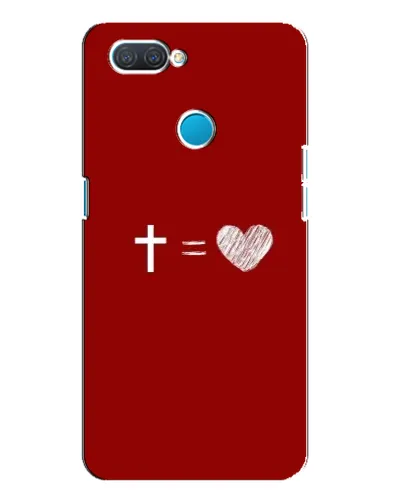 Чехол для OPPO A12 с картинкой «Уравнение любви» Чехол для OPPO A12 с картинкой «Уравнение любви»