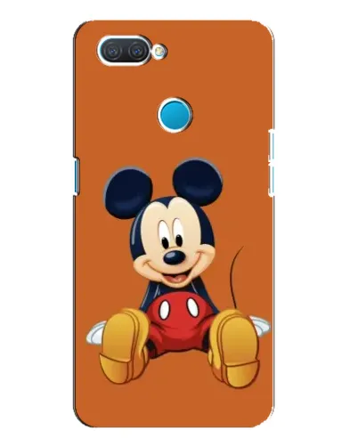 Чехол для OPPO A12 с картинкой «Микки отдыхает»