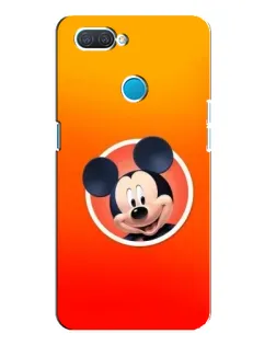 Чехол для OPPO A12 с картинкой «Mickey в круге»