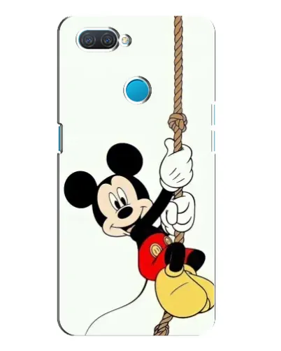 Чехол для OPPO A12 с картинкой «Mickey на канате»