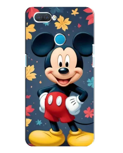 Чехол для OPPO A12 с картинкой «Осенний Mickey Mouse»
