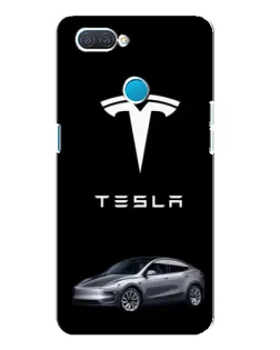 Чохол для OPPO A12 з картинкою «Tesla Model Y» Чохол для OPPO A12 з картинкою «Tesla Model Y»
