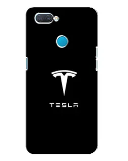 Чохол для OPPO A12 з картинкою «Tesla White Logo» Чохол для OPPO A12 з картинкою «Tesla White Logo»
