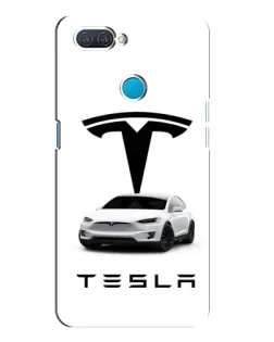 Чохол для OPPO A12 з картинкою «Tesla White Style» Чохол для OPPO A12 з картинкою «Tesla White Style»