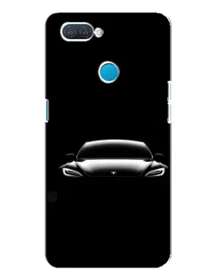 Чохол для OPPO A12 з картинкою «Фари Tesla Night» Чохол для OPPO A12 з картинкою «Фари Tesla Night»