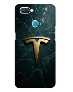 Чохол для OPPO A12 з картинкою «Мармурова Tesla Gold» Чохол для OPPO A12 з картинкою «Мармурова Tesla Gold»