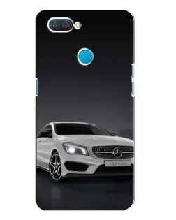 Чехол для OPPO A12 с картинкой «Mercedes AMG GT Silver»
