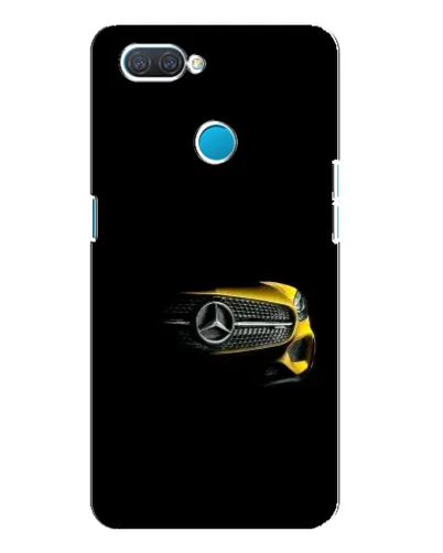 Чехол для OPPO A12 с картинкой «Mercedes — ретро стиль»