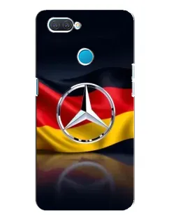 Чехол для OPPO A12 с картинкой «Mercedes — флаг Германии»