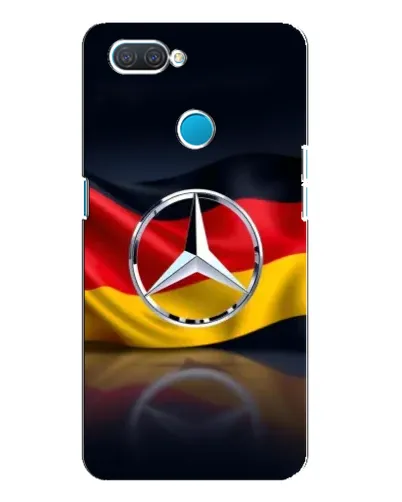 Чехол для OPPO A12 с картинкой «Mercedes — флаг Германии»