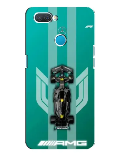 Чехол для OPPO A12 с картинкой «Mercedes AMG Petronas»