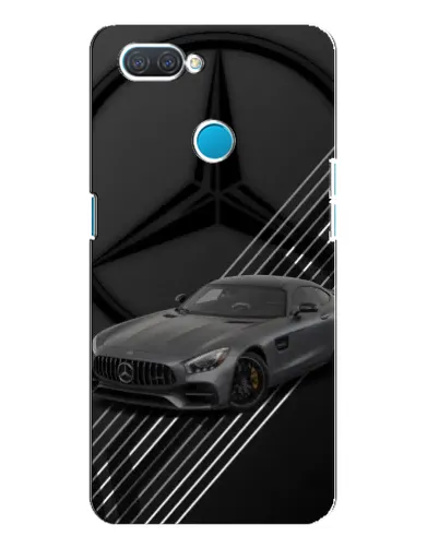 Чехол для OPPO A12 с картинкой «Mercedes AMG — графика»