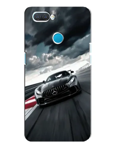 Чехол для OPPO A12 с картинкой «Гоночный Mercedes AMG»