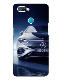 Чехол для OPPO A12 с картинкой «Mercedes EQ — будущее»
