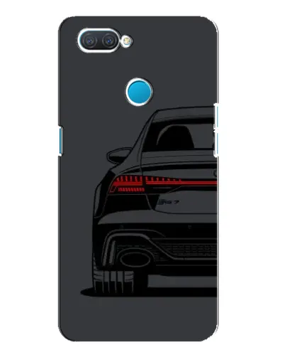 Чохол для OPPO A12 з картинкою «Задня частина Audi — арт»