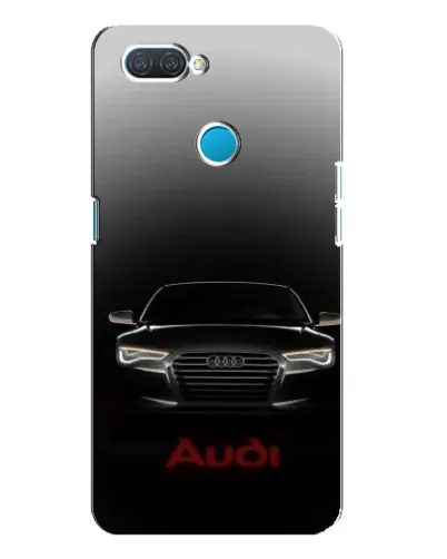 Чохол для OPPO A12 з картинкою «Audi — градієнтний контур»