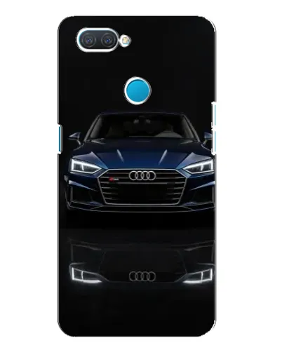 Чохол для OPPO A12 з картинкою «Audi — нічне відображення»