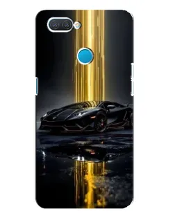 Чехол для OPPO A12 с картинкой «Ночной Lamborghini драйв»