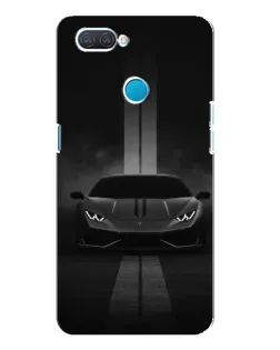 Чехол для OPPO A12 с картинкой «Lamborghini симметрия дорог»