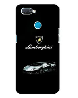 Чехол для OPPO A12 с картинкой «Логотип Lamborghini классика»