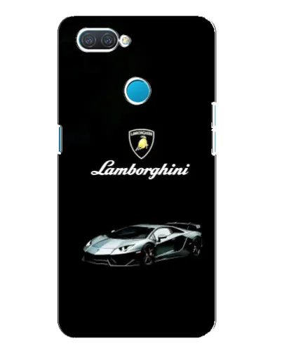 Чехол для OPPO A12 с картинкой «Логотип Lamborghini классика»