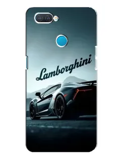 Чехол для OPPO A12 с картинкой «Классическая надпись Lamborghini»