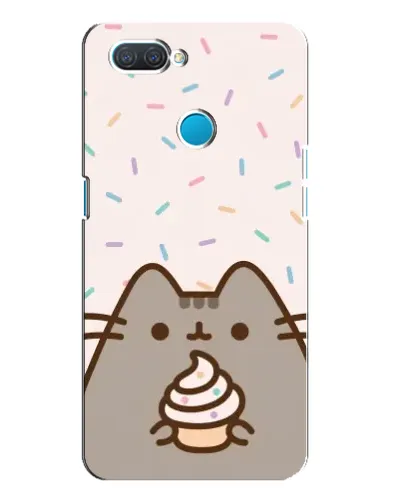 Чехол для OPPO A12 с картинкой «Пушин с кексом» Чехол для OPPO A12 с картинкой «Пушин с кексом»
