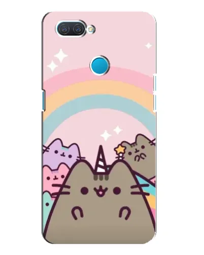 Чехол для OPPO A12 с картинкой «Единорог Pusheen» Чехол для OPPO A12 с картинкой «Единорог Pusheen»