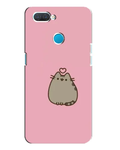 Чехол для OPPO A12 с картинкой «Pusheen сердце» Чехол для OPPO A12 с картинкой «Pusheen сердце»