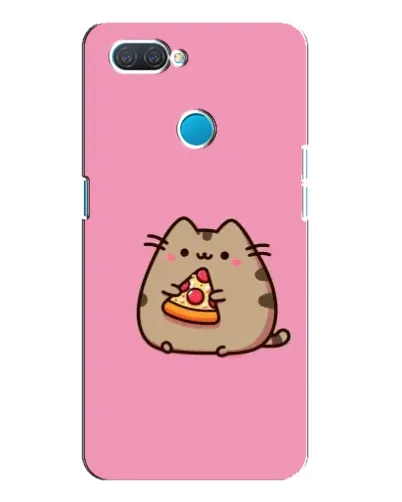Чехол для OPPO A12 с картинкой «Пушин с пиццей» Чехол для OPPO A12 с картинкой «Пушин с пиццей»