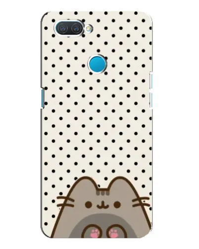 Чехол для OPPO A12 с картинкой «Пушин в горошек» Чехол для OPPO A12 с картинкой «Пушин в горошек»