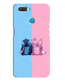Чехол для OPPO A12 с картинкой «Stitch и Angel Love» Чехол для OPPO A12 с картинкой «Stitch и Angel Love»